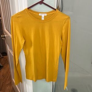 Ambiance Mustard Long Sleeve Top